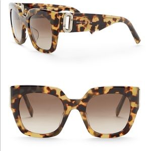 Marc Jacobs tortoise oversized sunglasses
